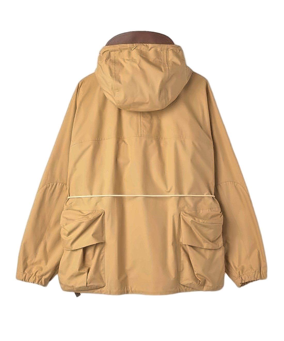 Lightweight Hooded Trench Coat with Drawstring Waist