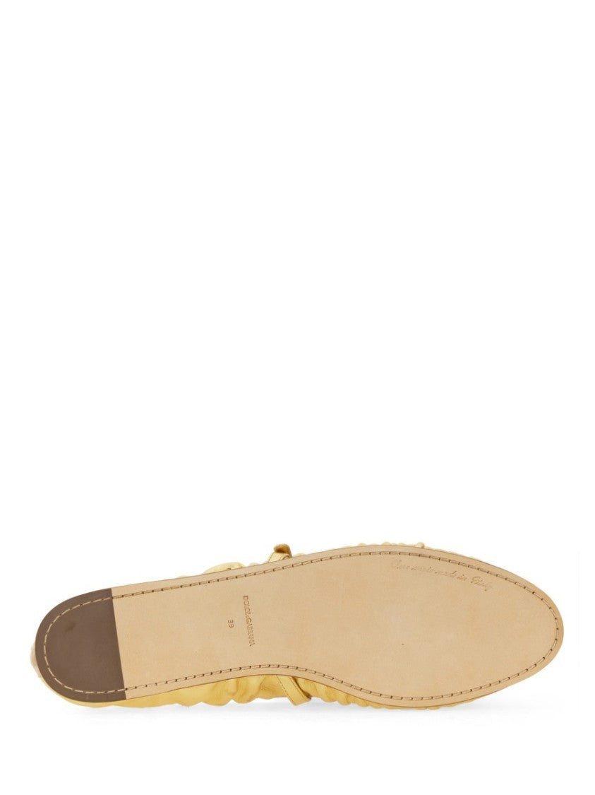 Mordoré Nappa Ballerina