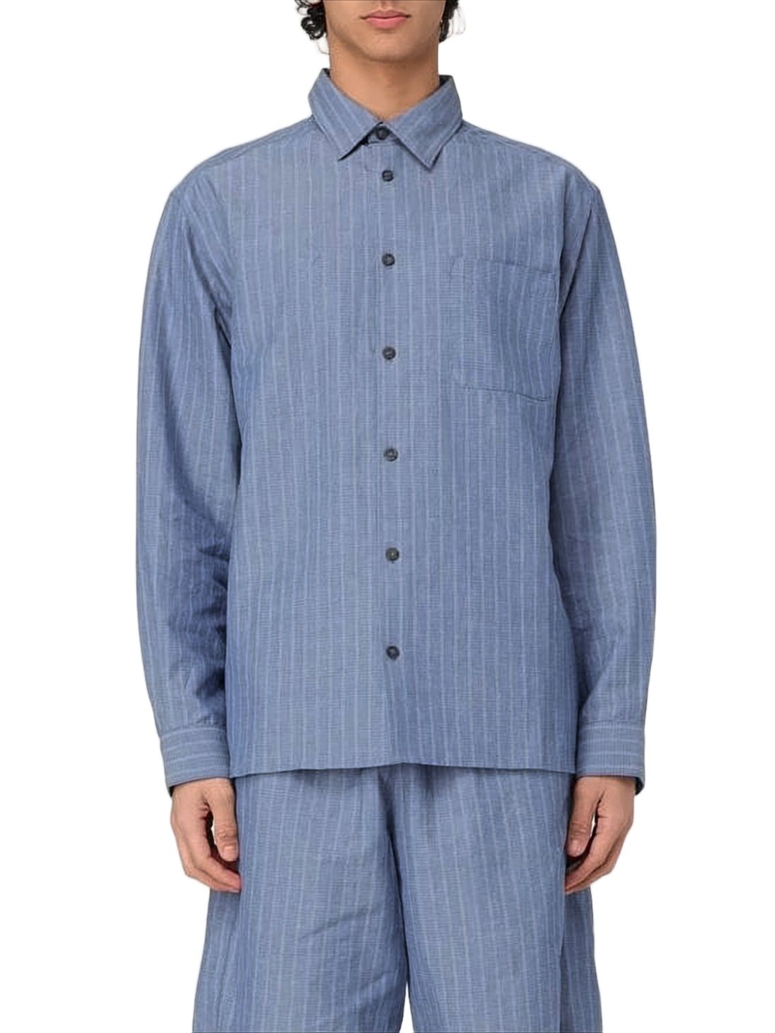 Long-Sleeve Relaxed Fit Shirt