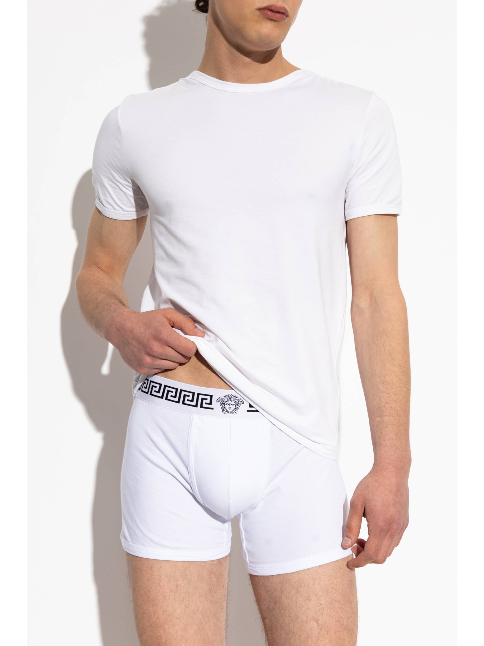 White/Black Bi-Pack Jersey Bio T-shirts