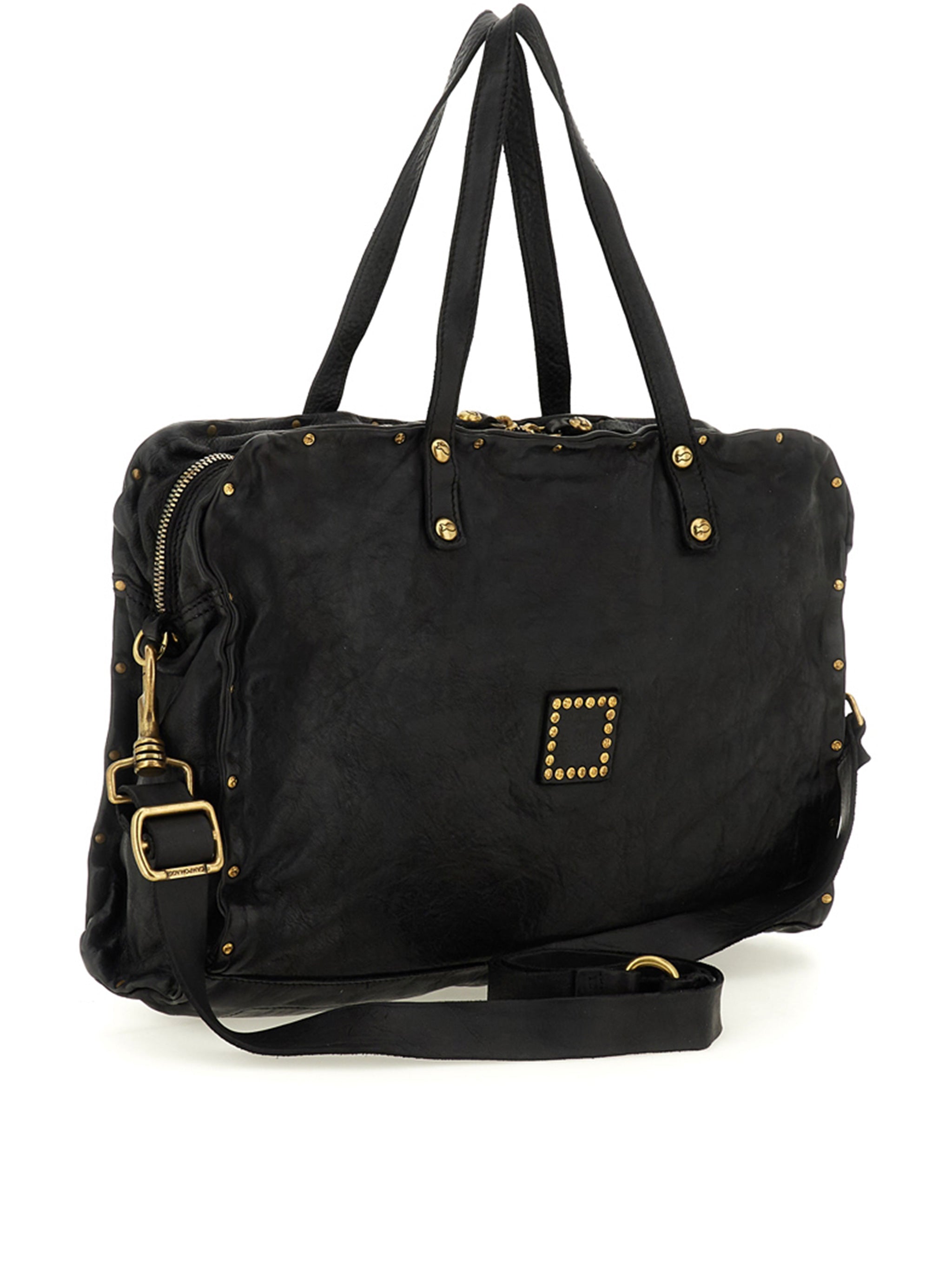 Clelia Large Rectangular Studded Tote Bag