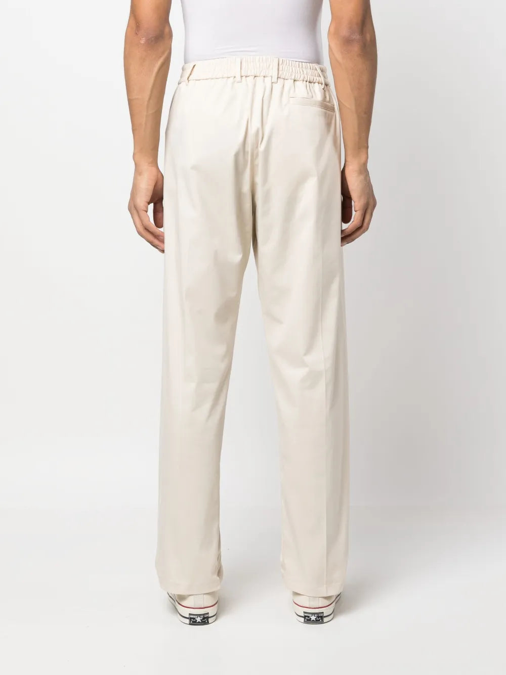 Straight-Cut Trousers With Clean Lines And Minimal Detailing