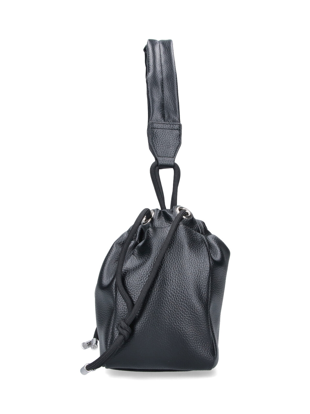 "Hilary" Mini Bucket Bag – Black