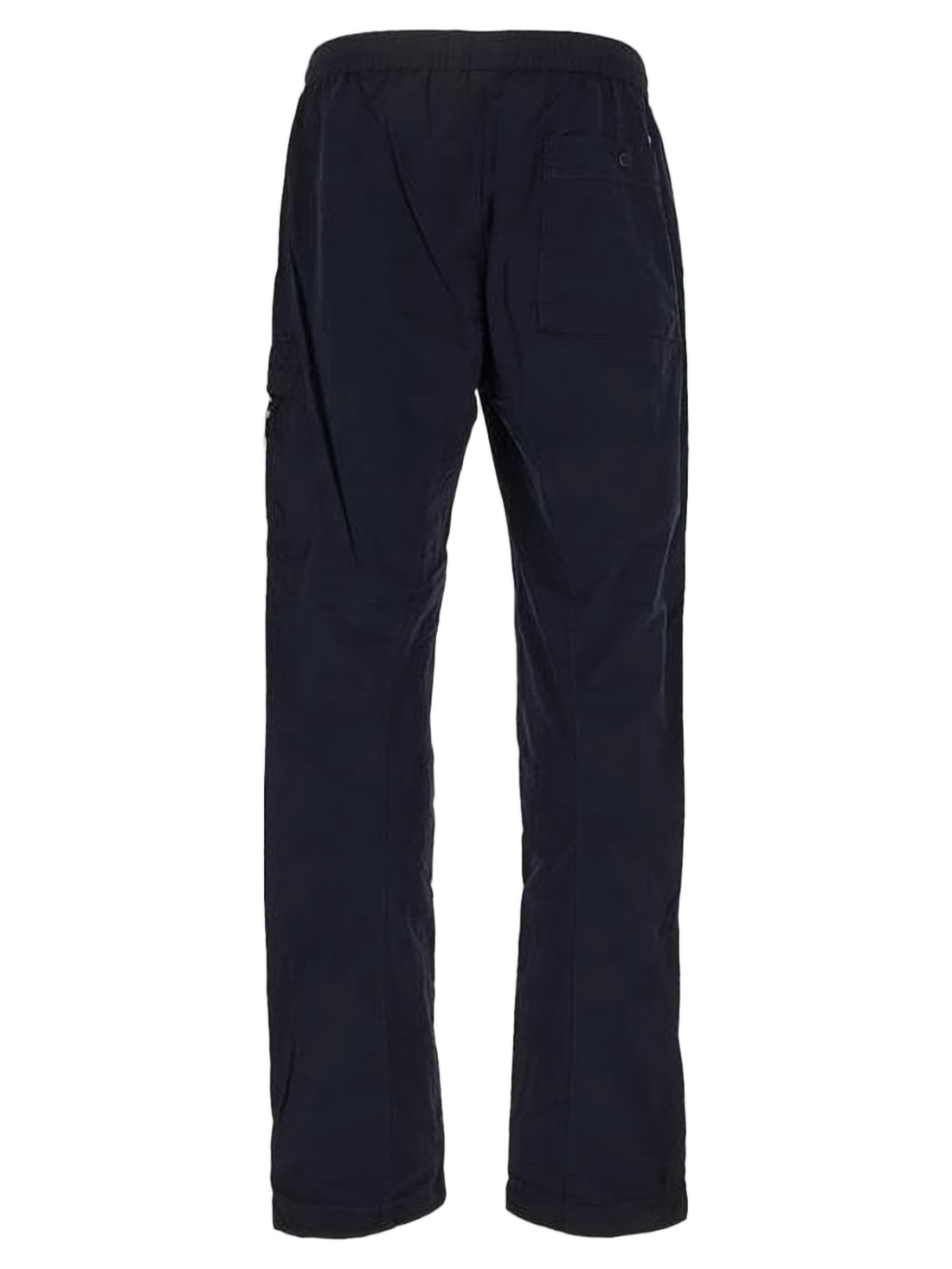 Relaxed-Fit Straight Pants with Cargo Pocket