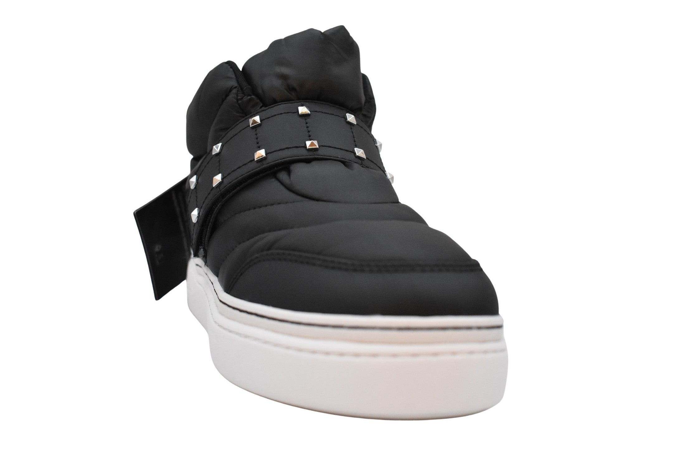 Padded High-Top Flat Sneakers
