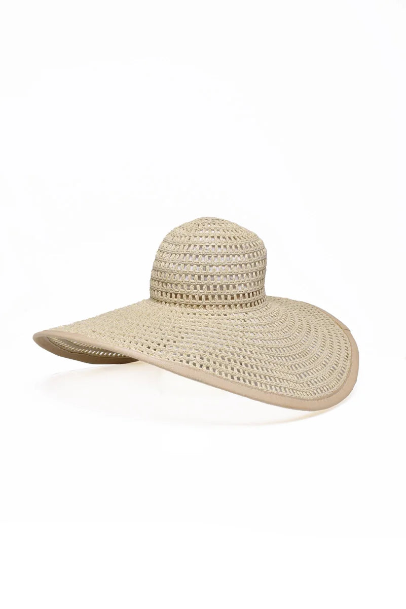Straw Hat - Beige