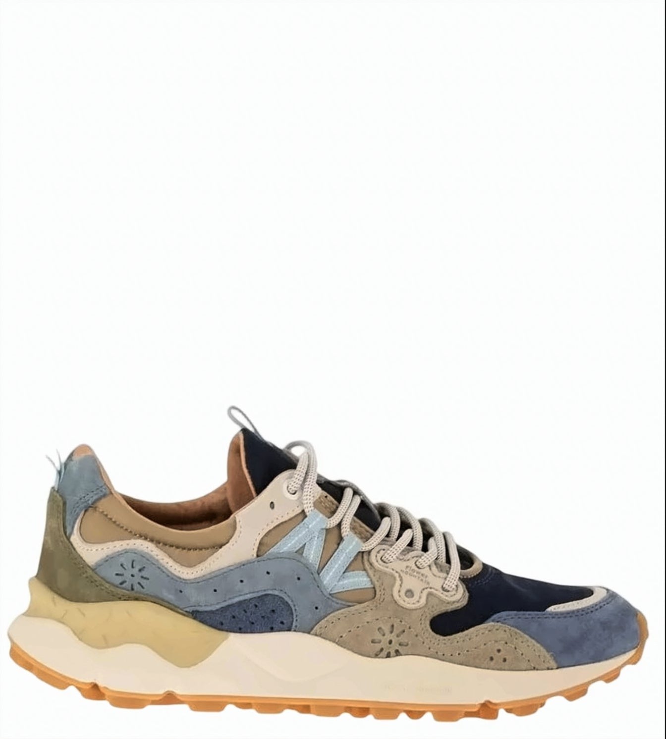 Yamano Navy Khaki Sneakers