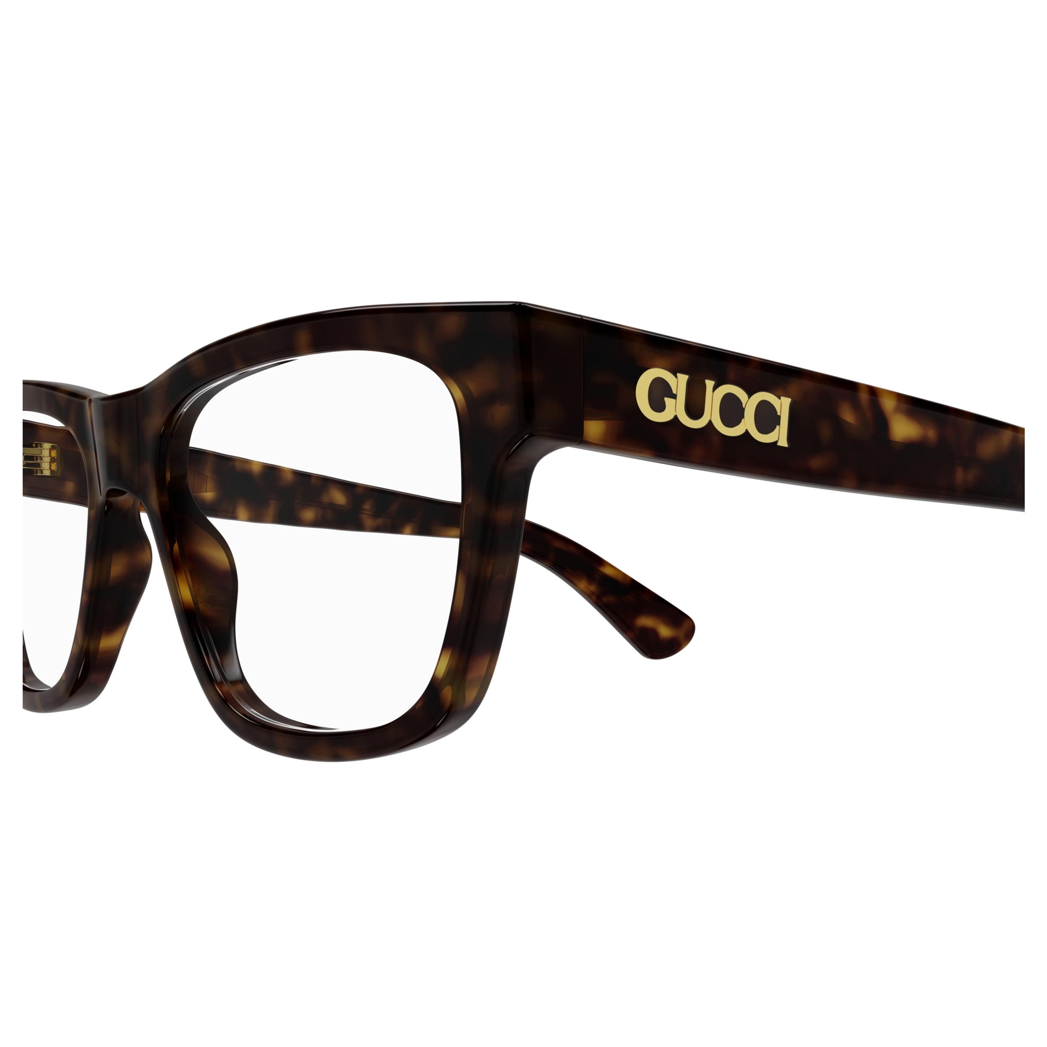 Gg1795o Rectangular Tortoiseshell Eyeglasses