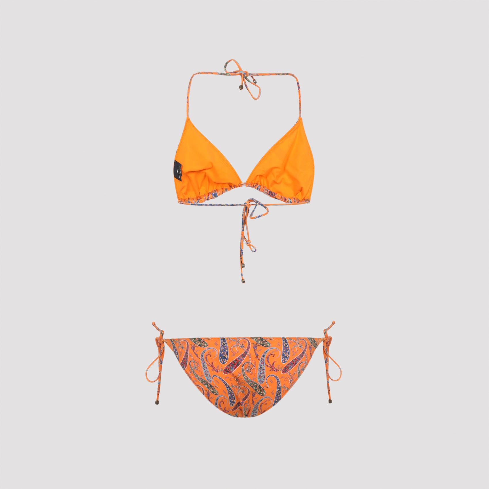 Paisley Print Two-Piece Bikini Set