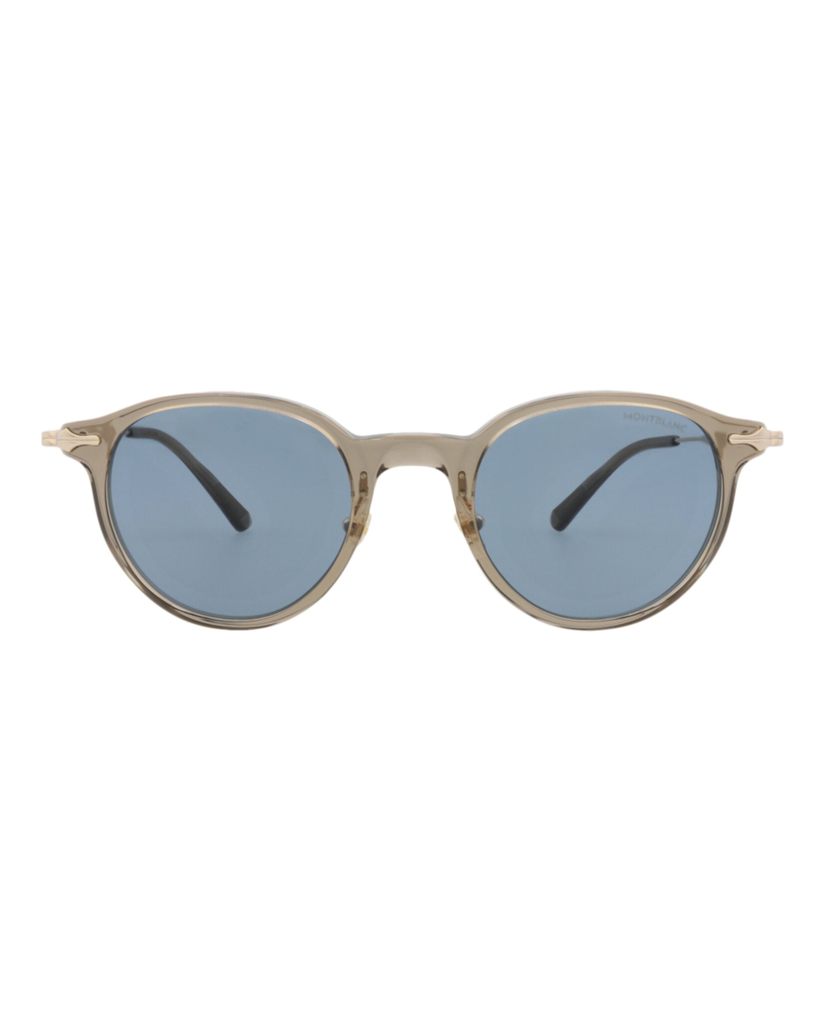 Round-Frame Recycled Acetate Sunglasses