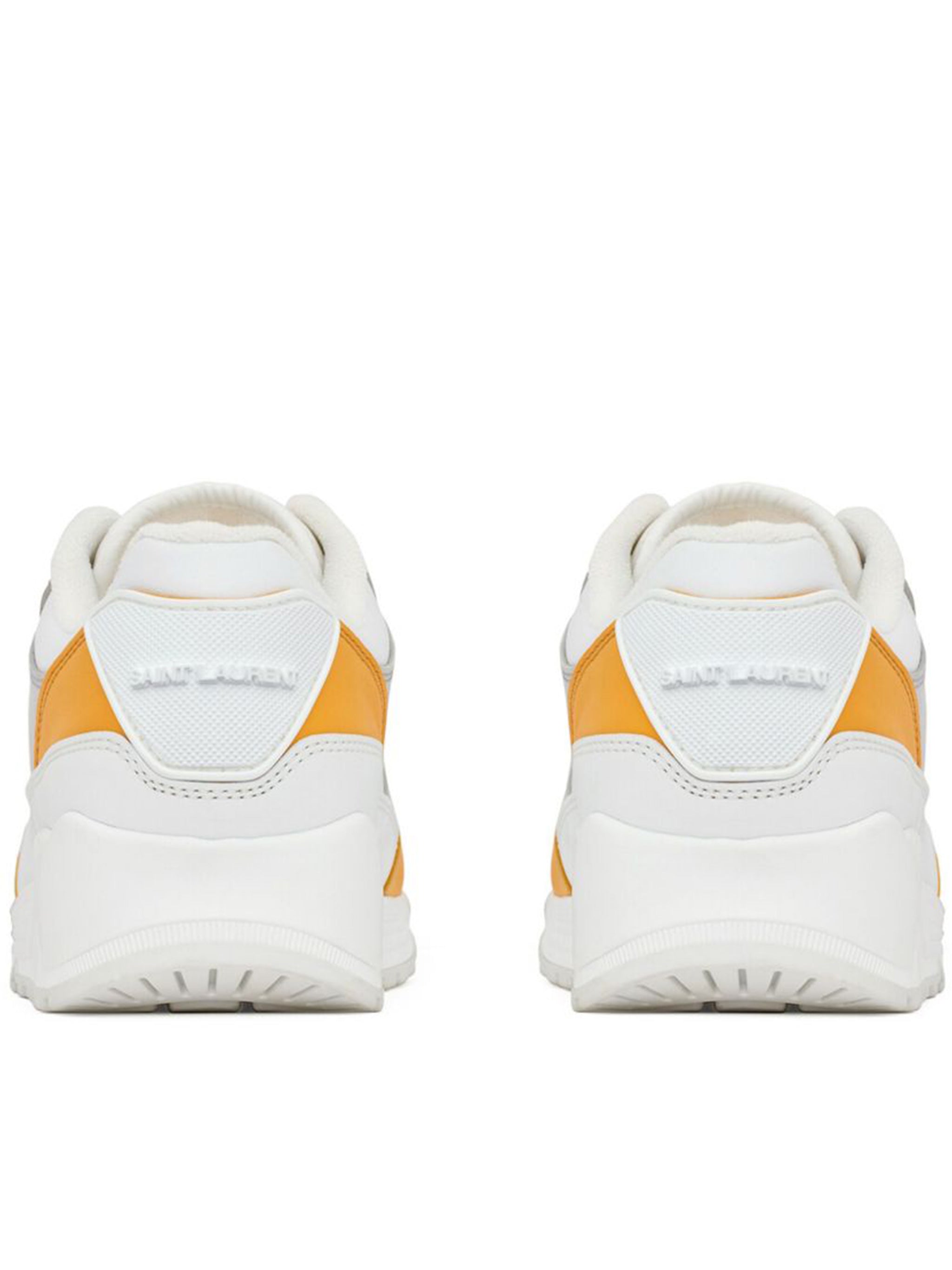 Bump Color-Block Calf Leather Sneakers