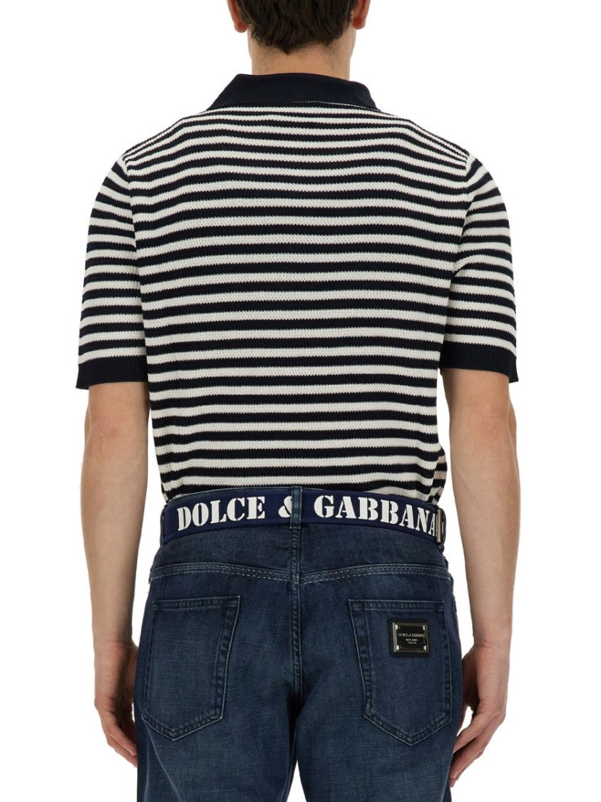 V-Neck Polo Shirt