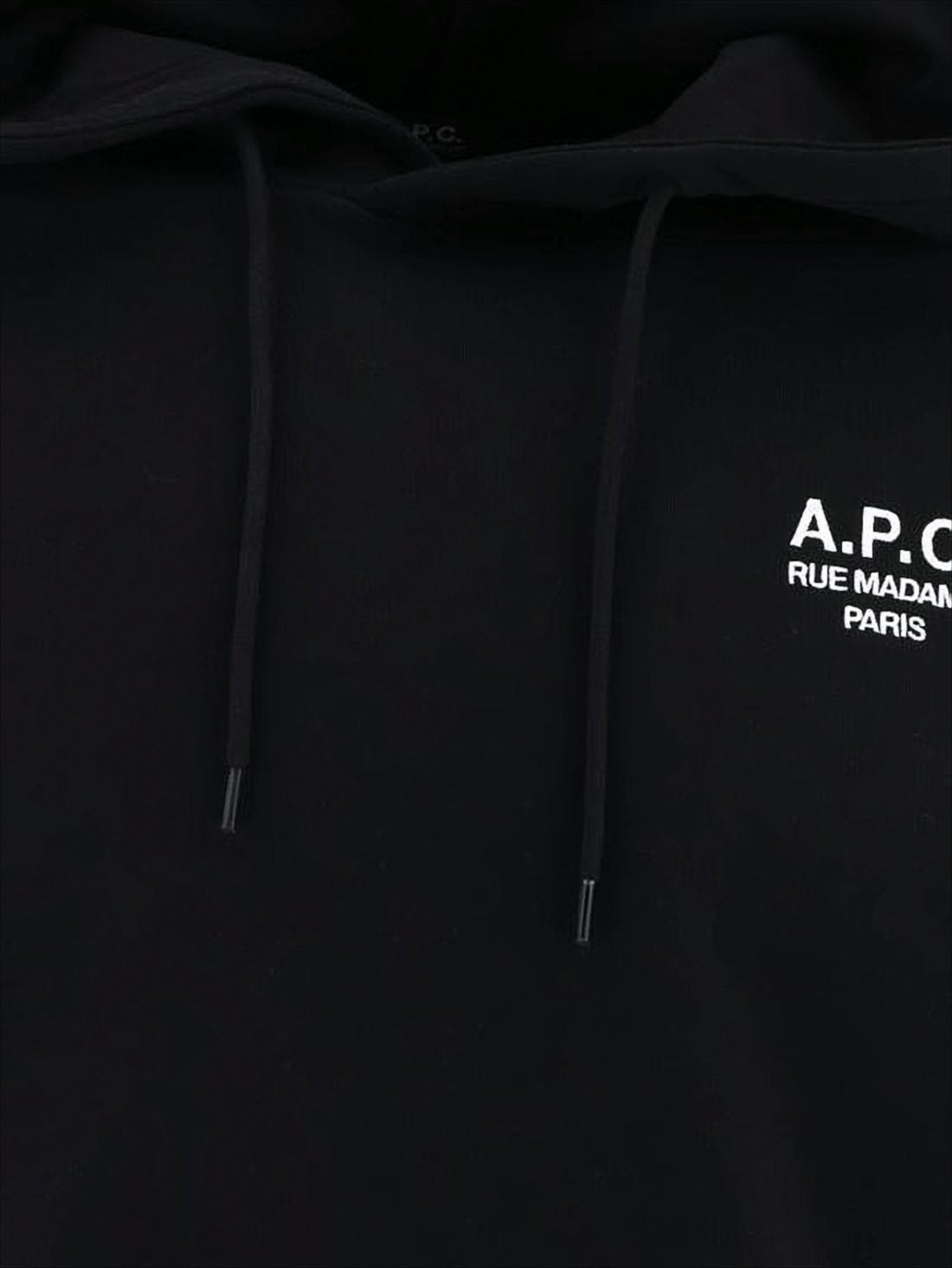 Black Hoodie with Drawstring