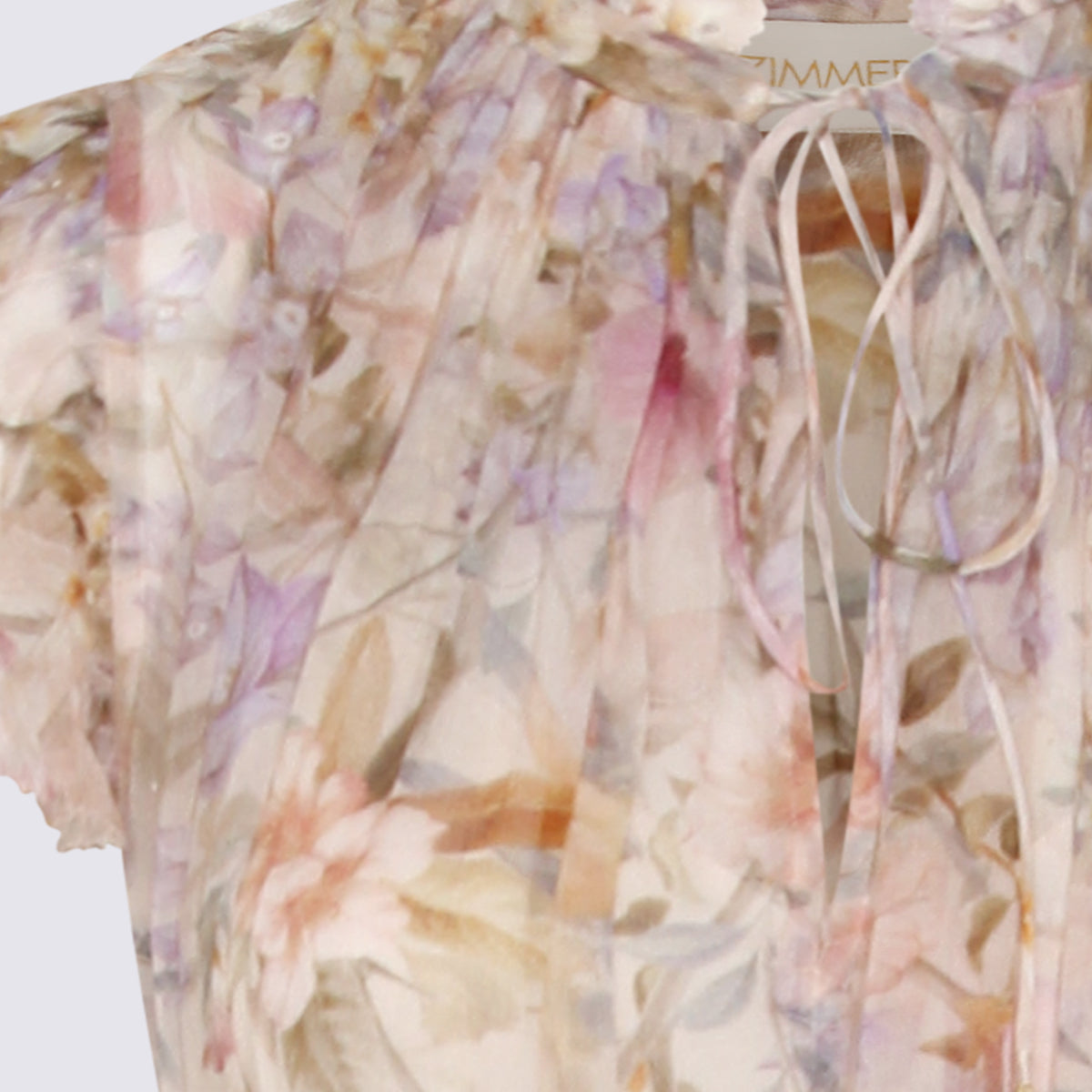 Cream Viscose Dress