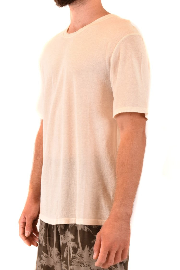 Minimalist Green Short-Sleeved Crew Neck T-Shirt
