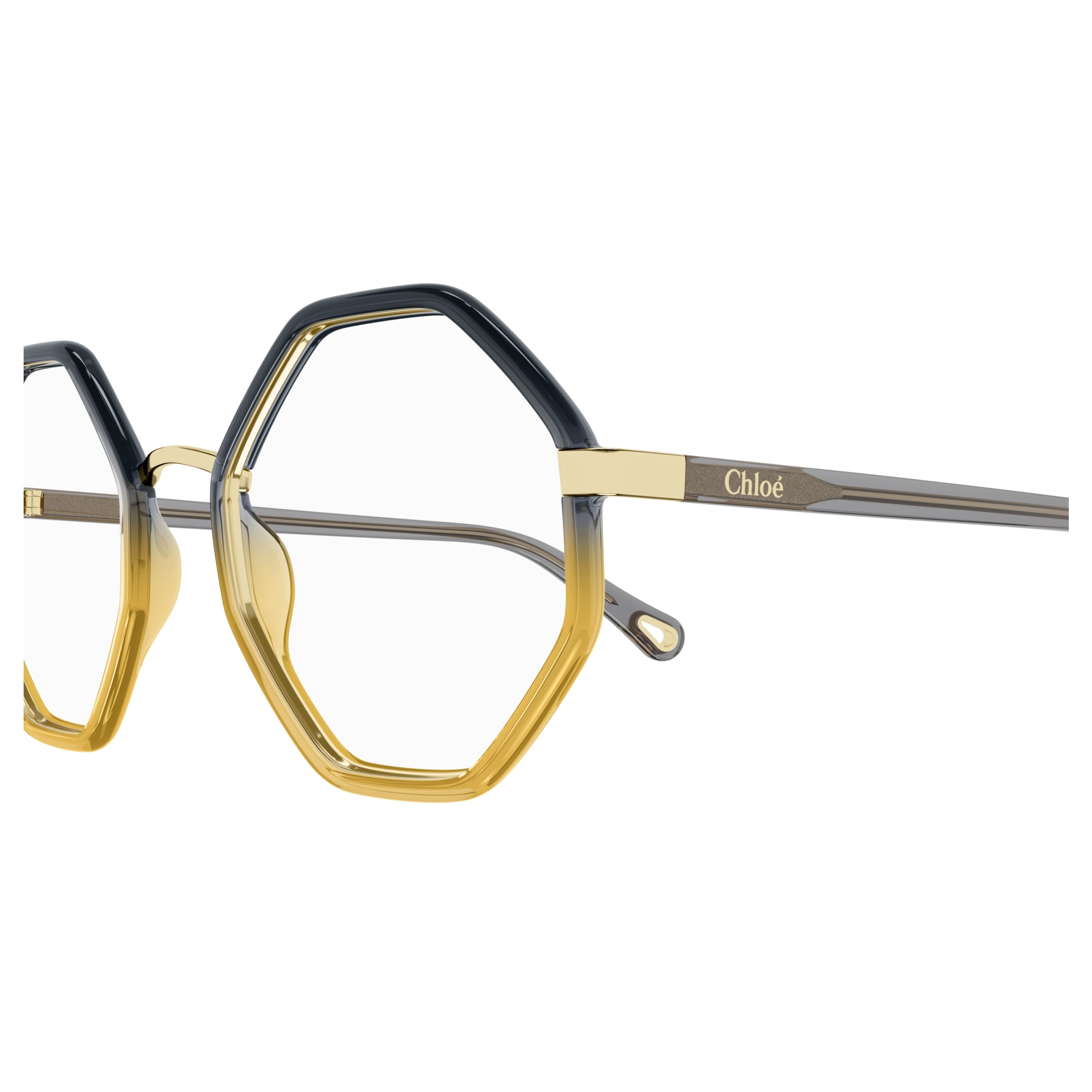 Ch0132o Geometric Octagonal Eyeglasses
