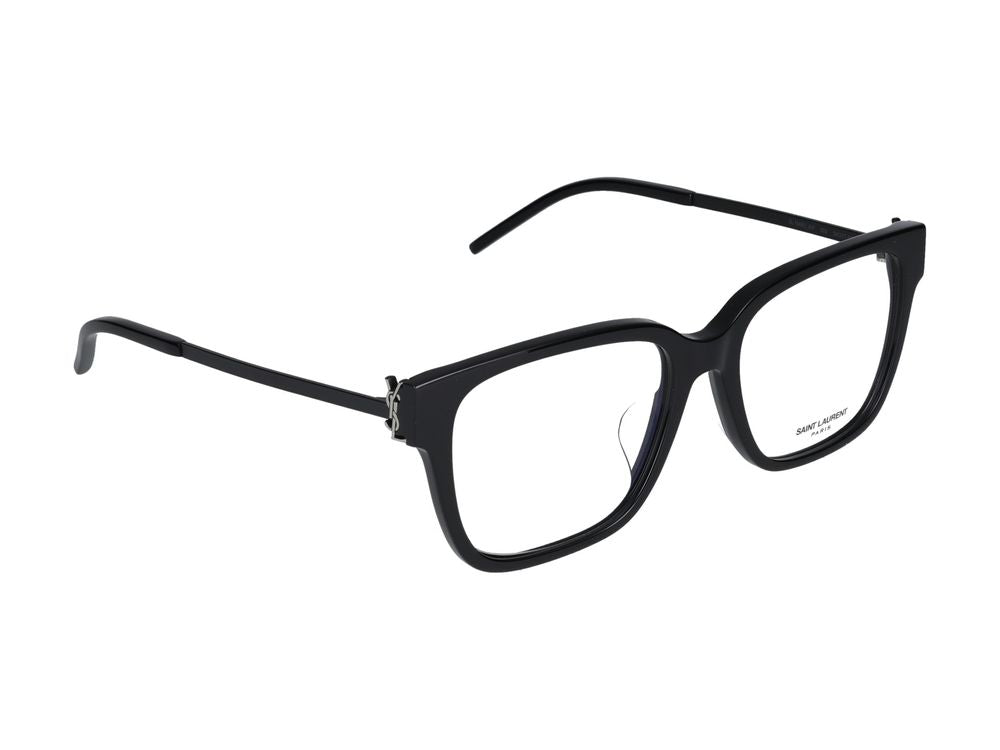 Eyeglasses Saint Laurent SL M48O_A/F 002 black black transparent 54/17/145