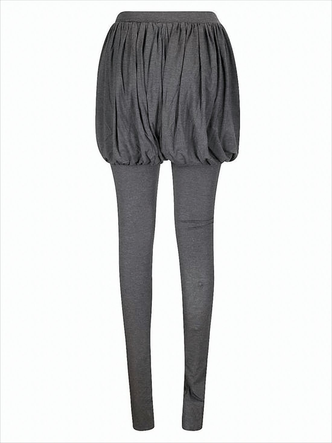 Gathered Overlay Jogger Pants