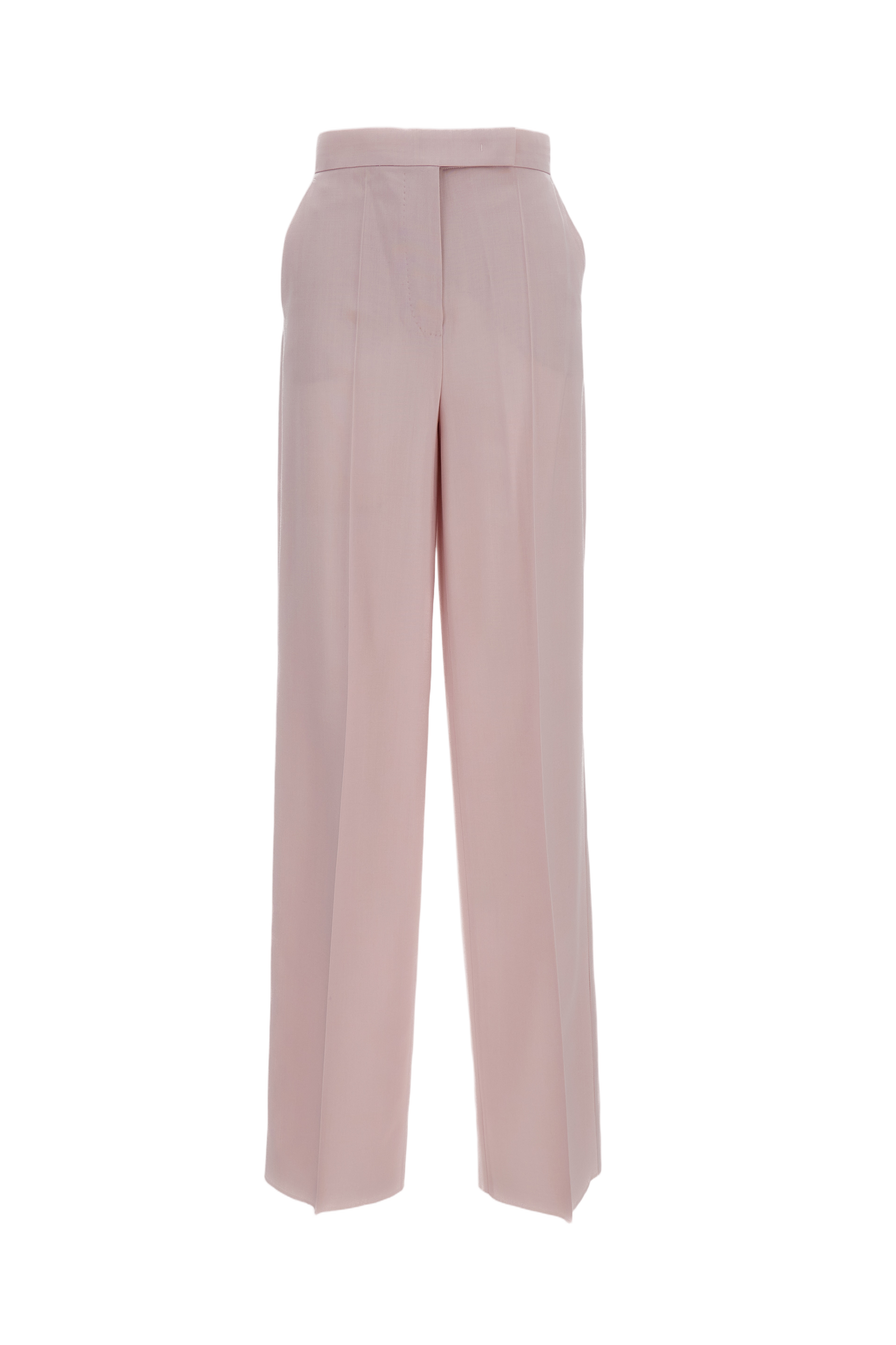 Pink Girone Straight-Leg Trousers