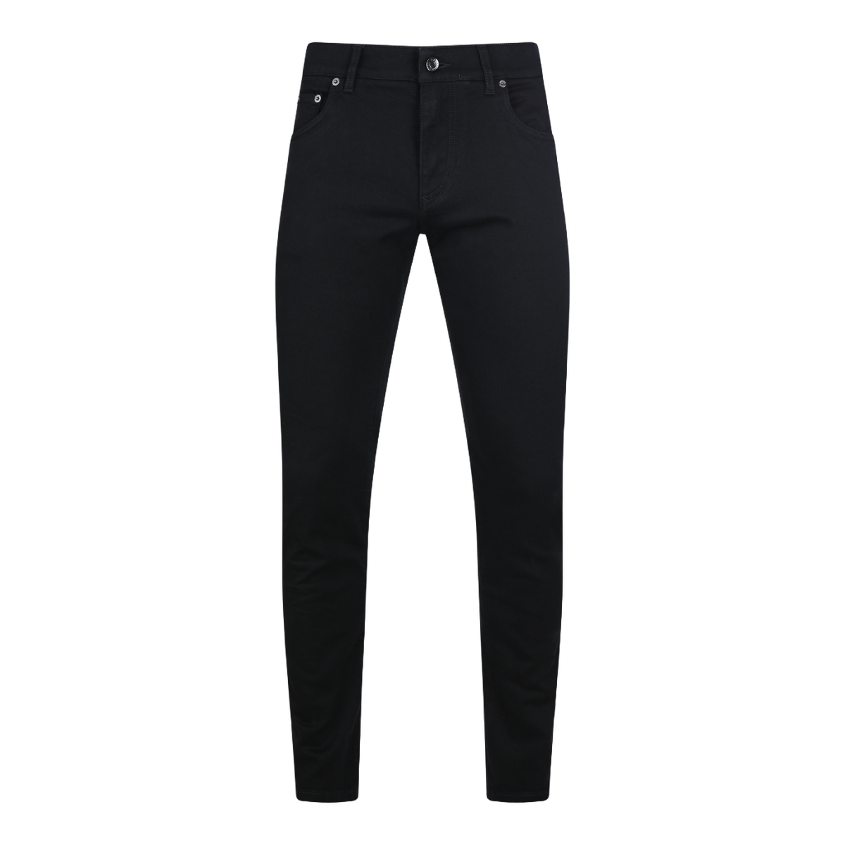 Slim-fit Black Denim Jeans