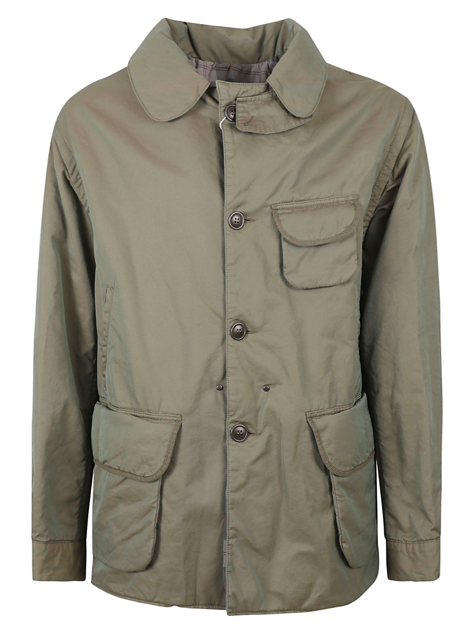 Relaxed Fit Cotton Coat
