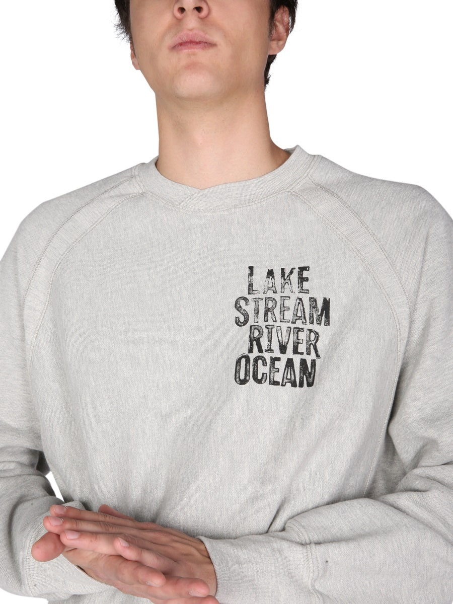 Relaxed Fit Printed Sweatshirt