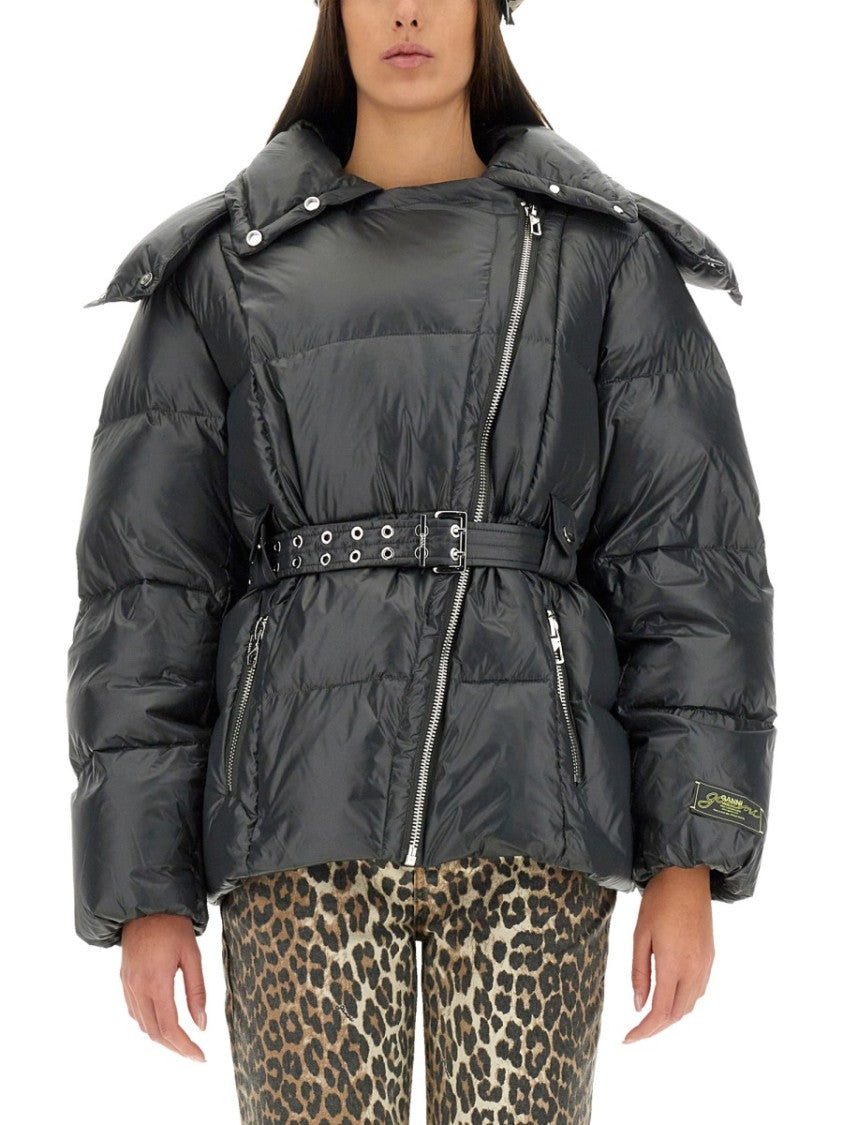 Nylon Puffy Jacket