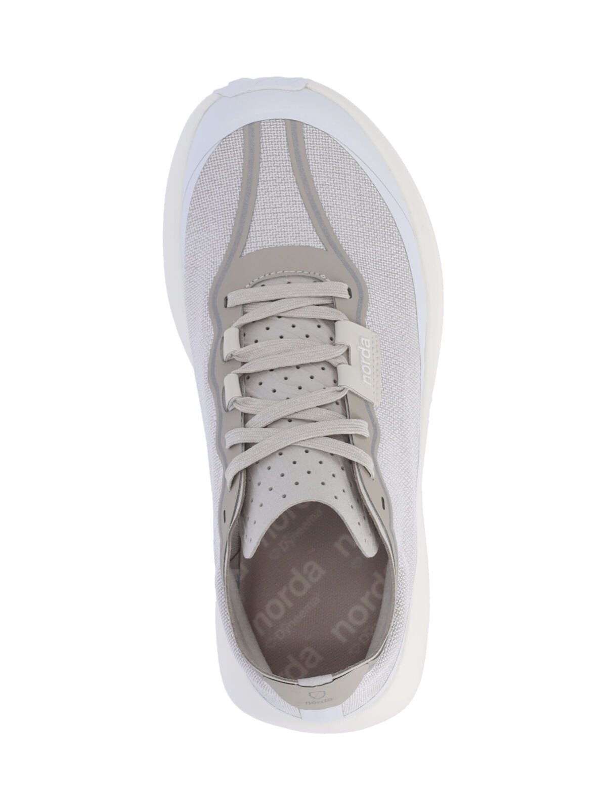 Grey 005 W Perforated Fabric Sneakers