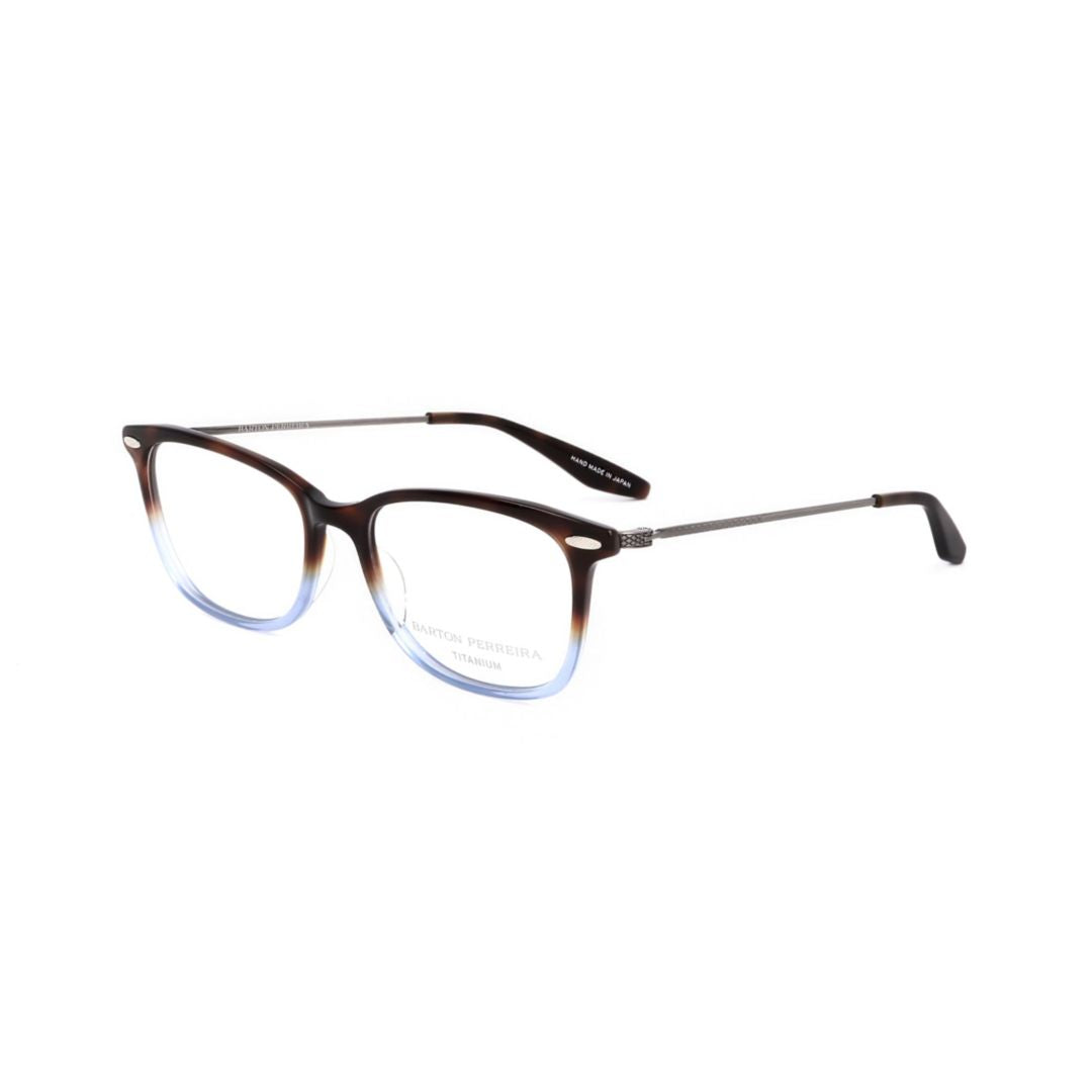 Bp5020 512ha Gradient Rectangular Eyeglasses with Metallic Temples
