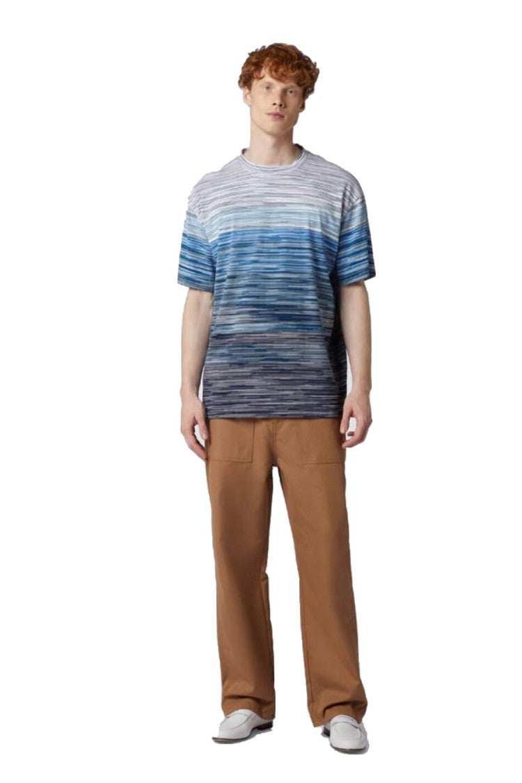 Blue Cotton T-Shirt