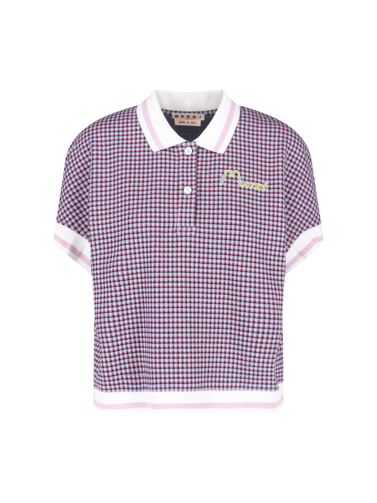 Logo Polo Shirt – Purple