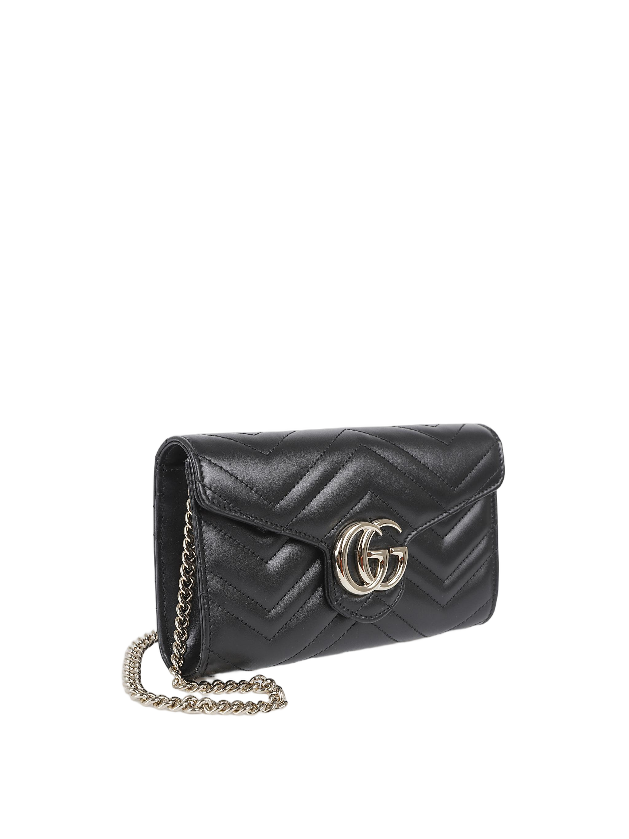 Chevron-Pattern Calf Leather Wallet