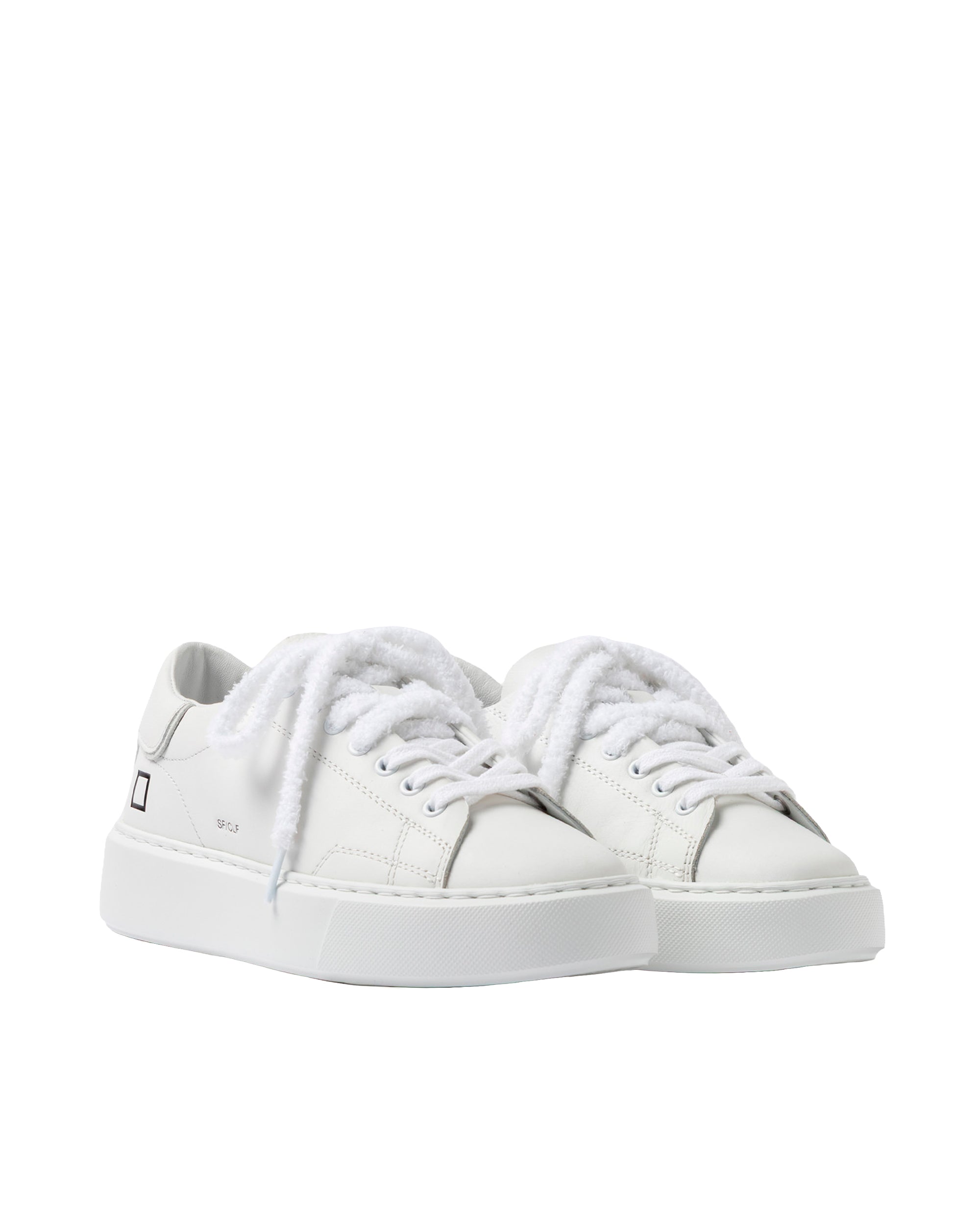 Białe Sneakersy Sfera Calf