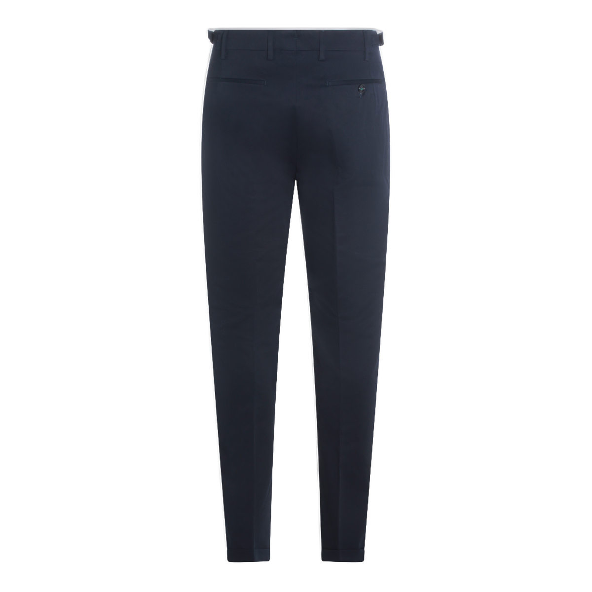 Tailored Slim Fit Trousers with Subtle Pleats