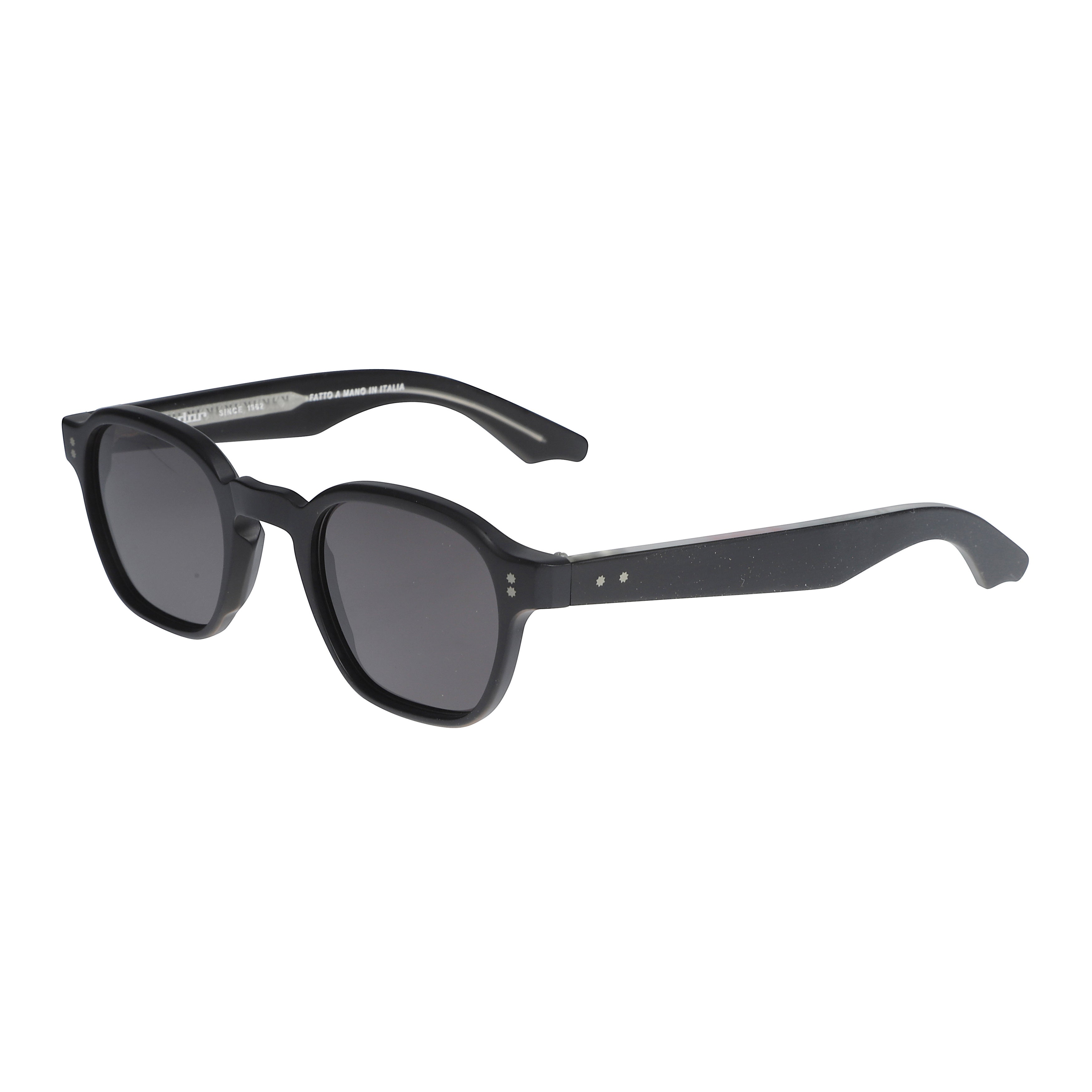 K-Master Rounded Square Frame Sunglasses with Matte Black Finish