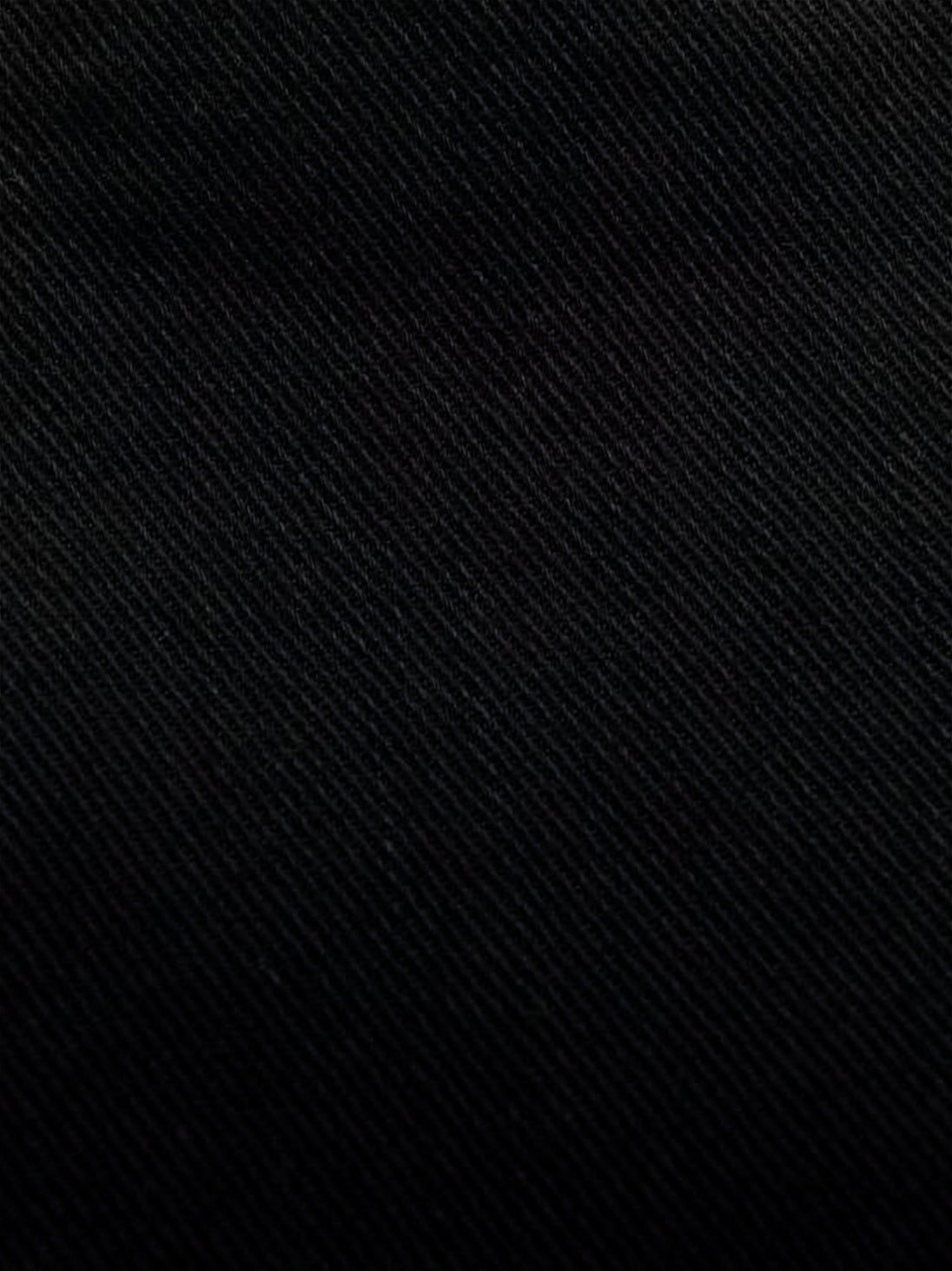 Slim-Fit Black Denim Pants