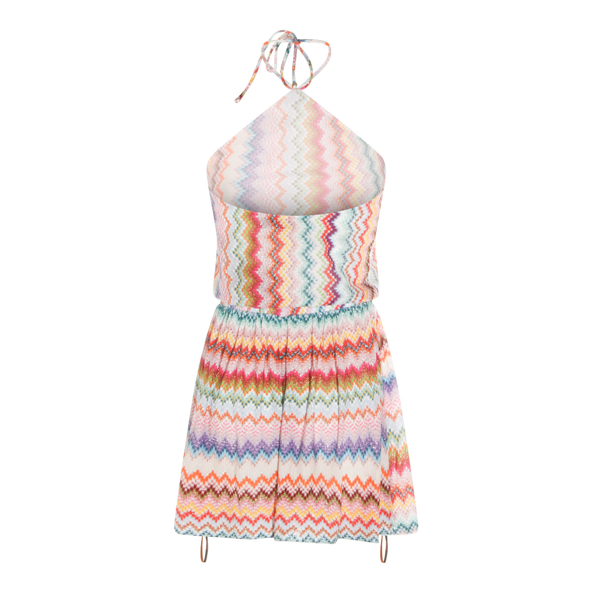 Sleeveless Halter Neck Dress