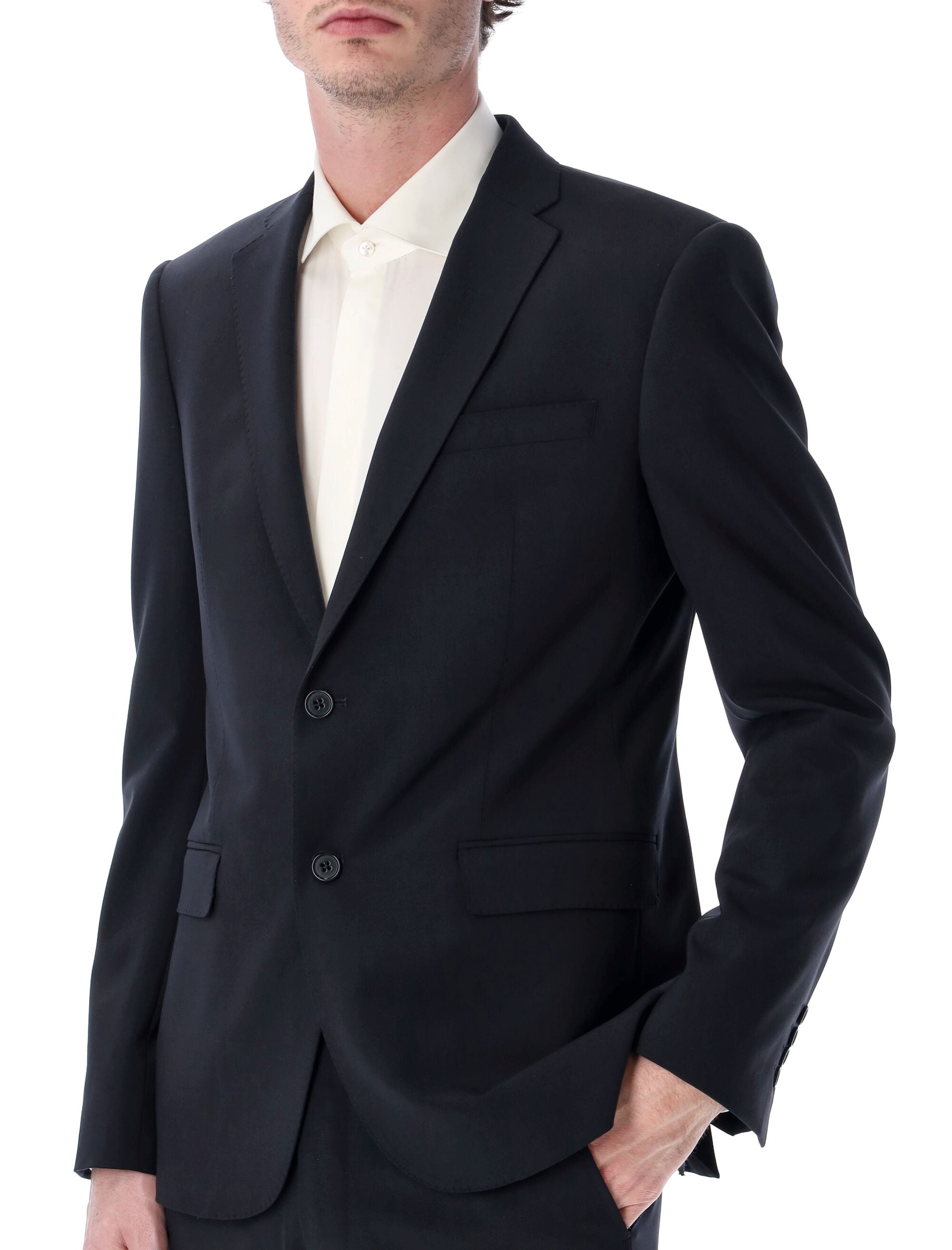 Single-Breasted Wool Suit