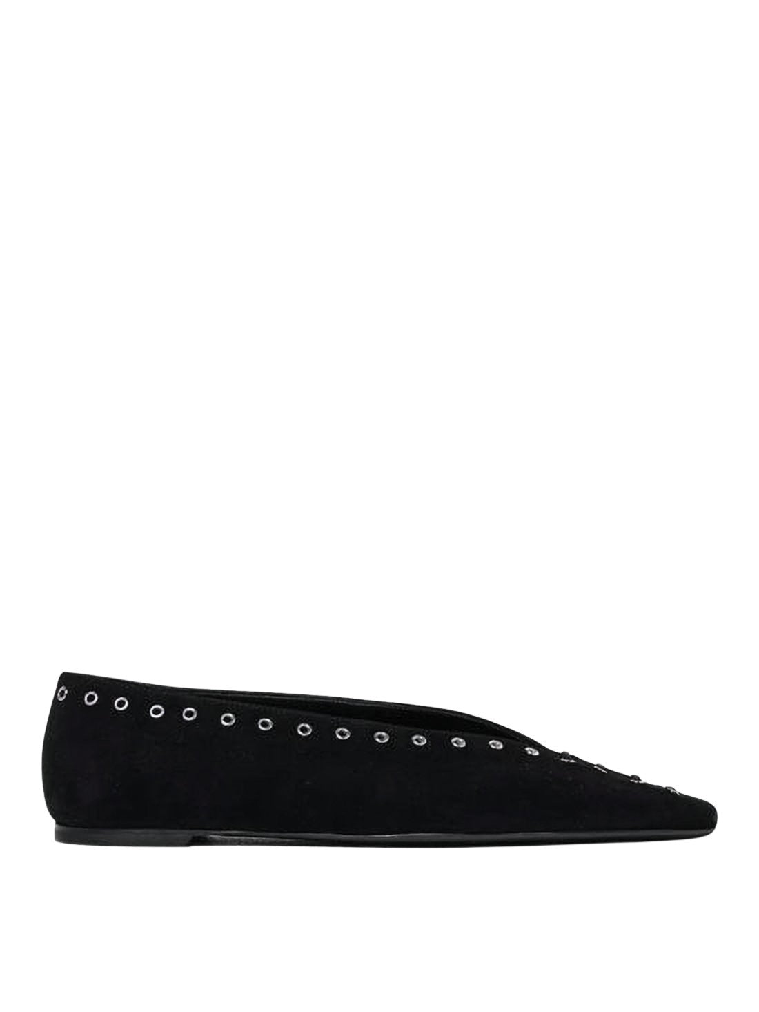 Calf Leather Flat Shoes