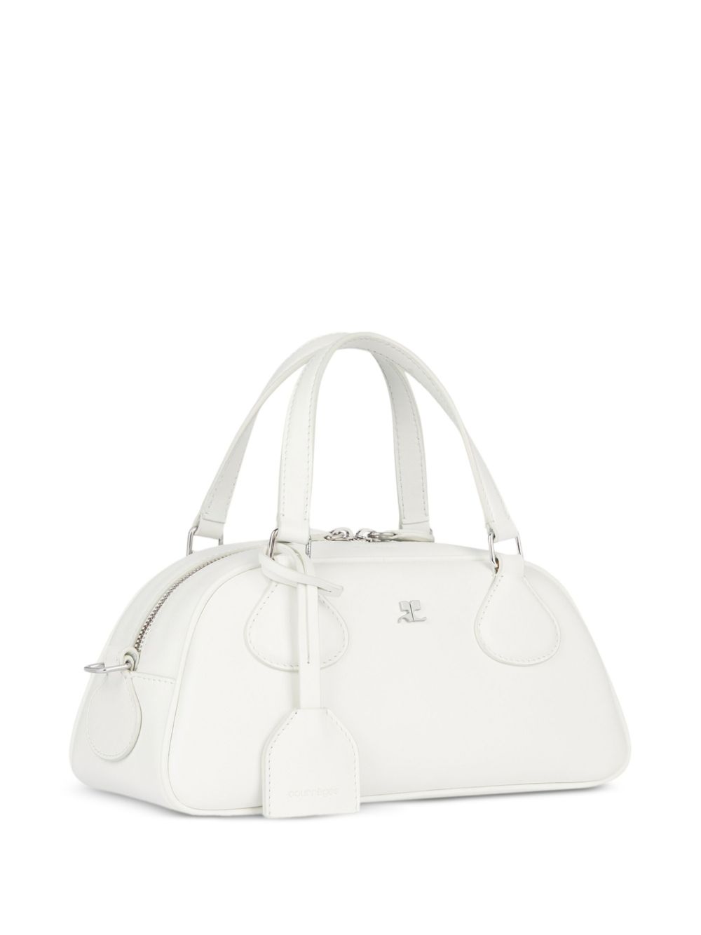 Elongated White Bag