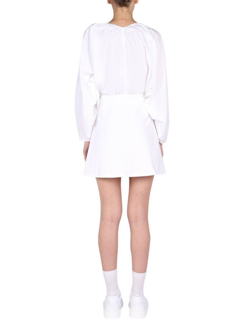 Balloon Sleeves Dress