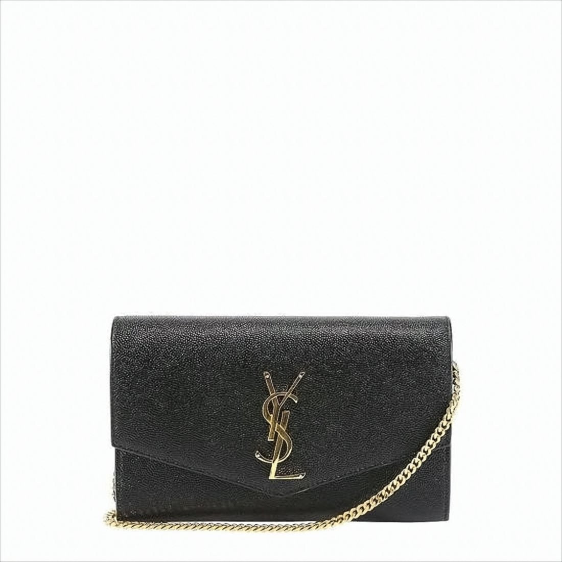 Structured Calf Leather Shoulder Bag