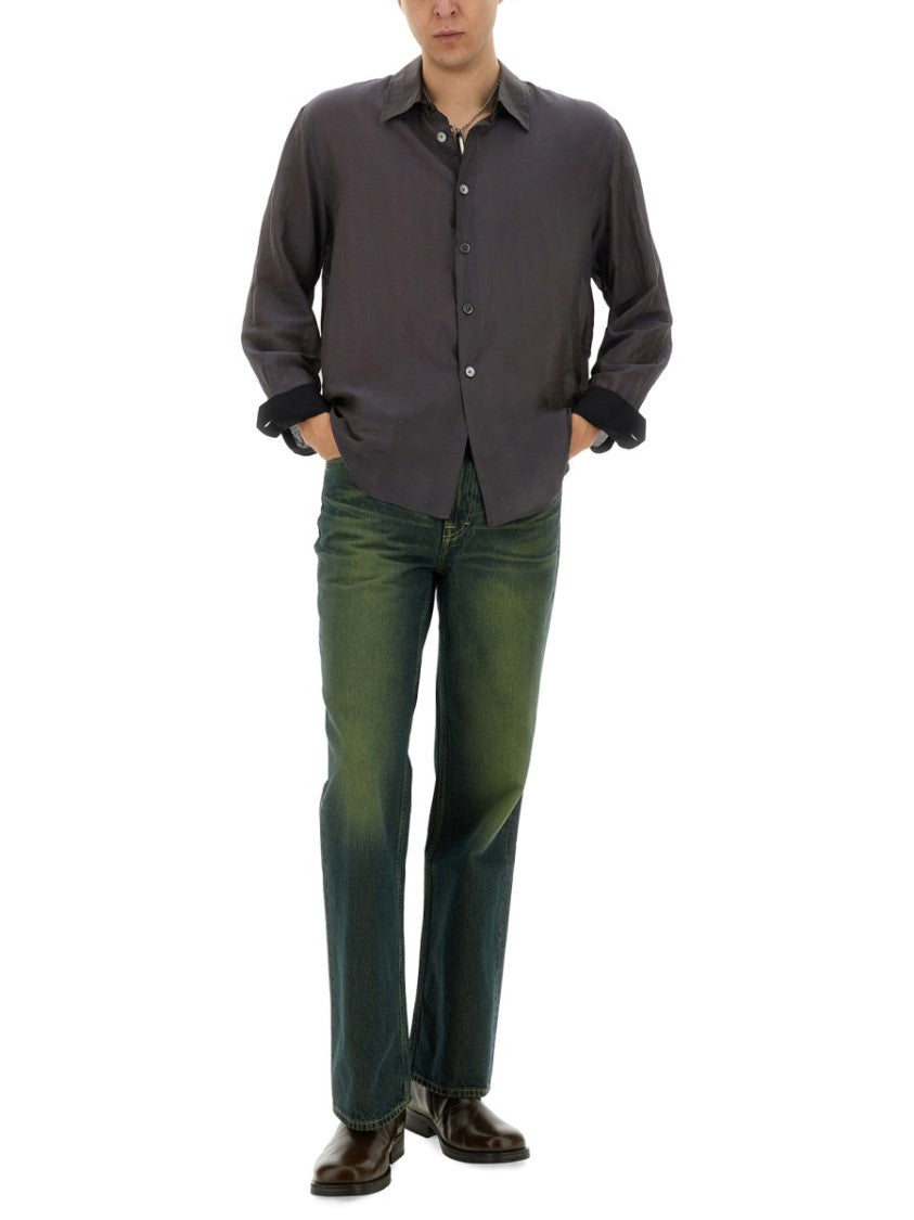 Straight Leg Jeans With 70S Cut
