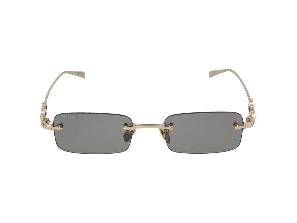 Sunglasses Gucci GG1808S 003 gold gold grey 52/20/145