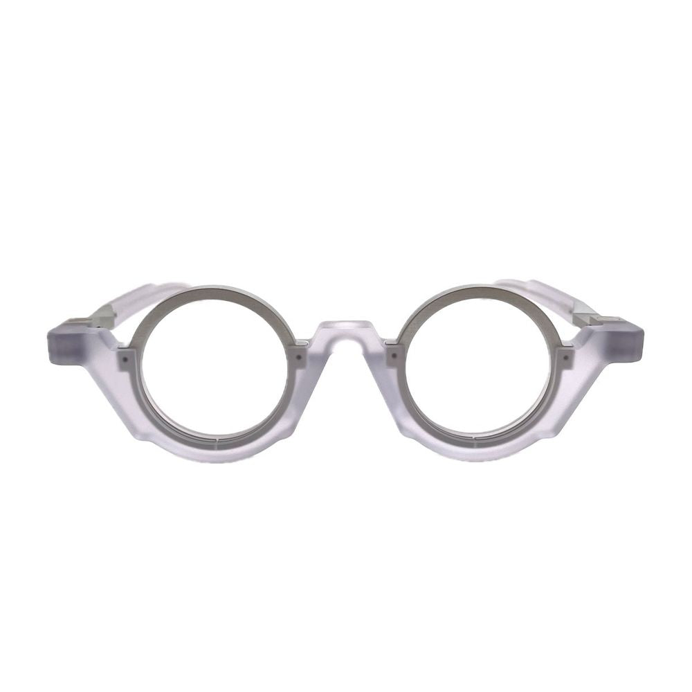 Wl0083 Architectural Round Frame Eyewear
