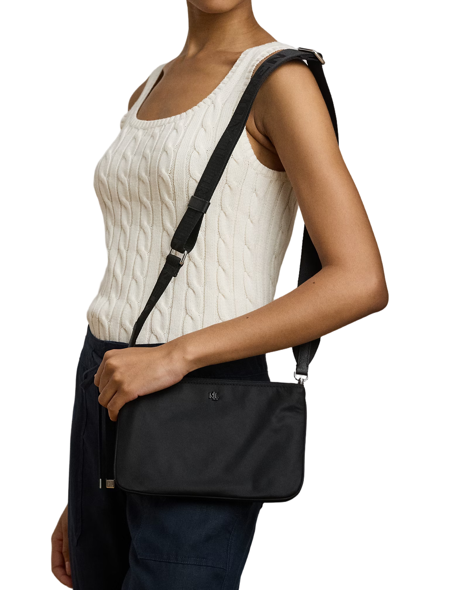 Medium Black Crossbody Bag