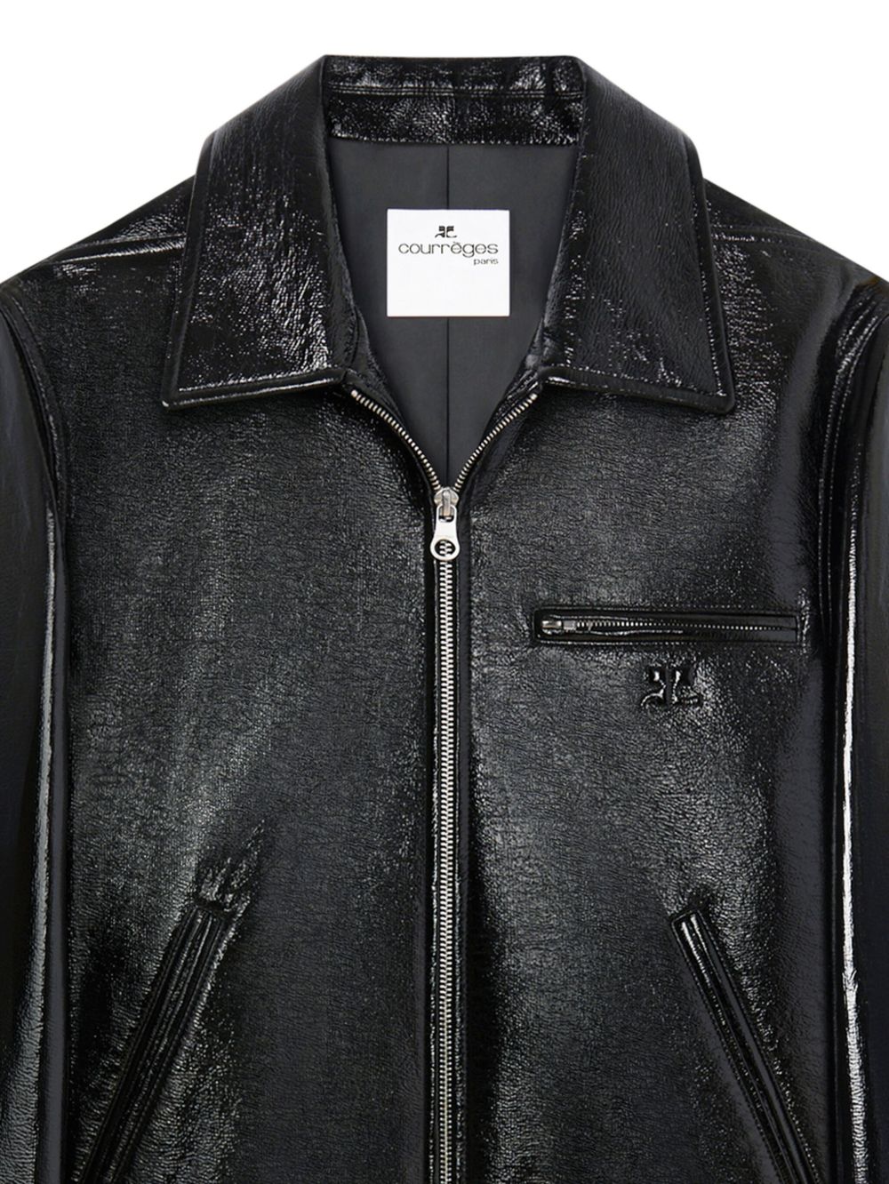 Black Two-Way Zip Jacket