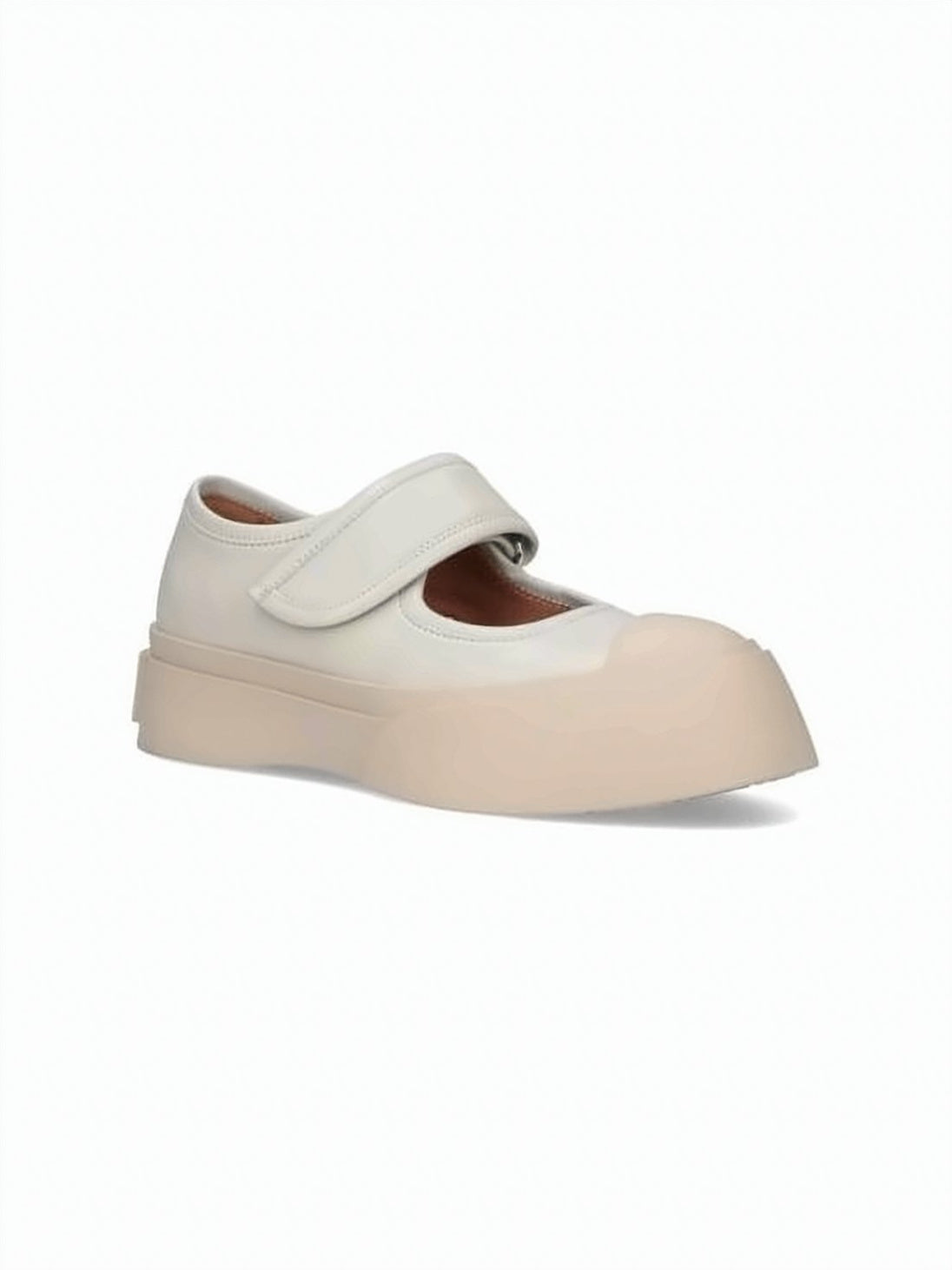 Calf Leather Sneakers With Rubberized Sole