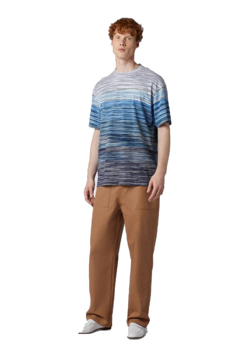 Blue Cotton T-Shirt