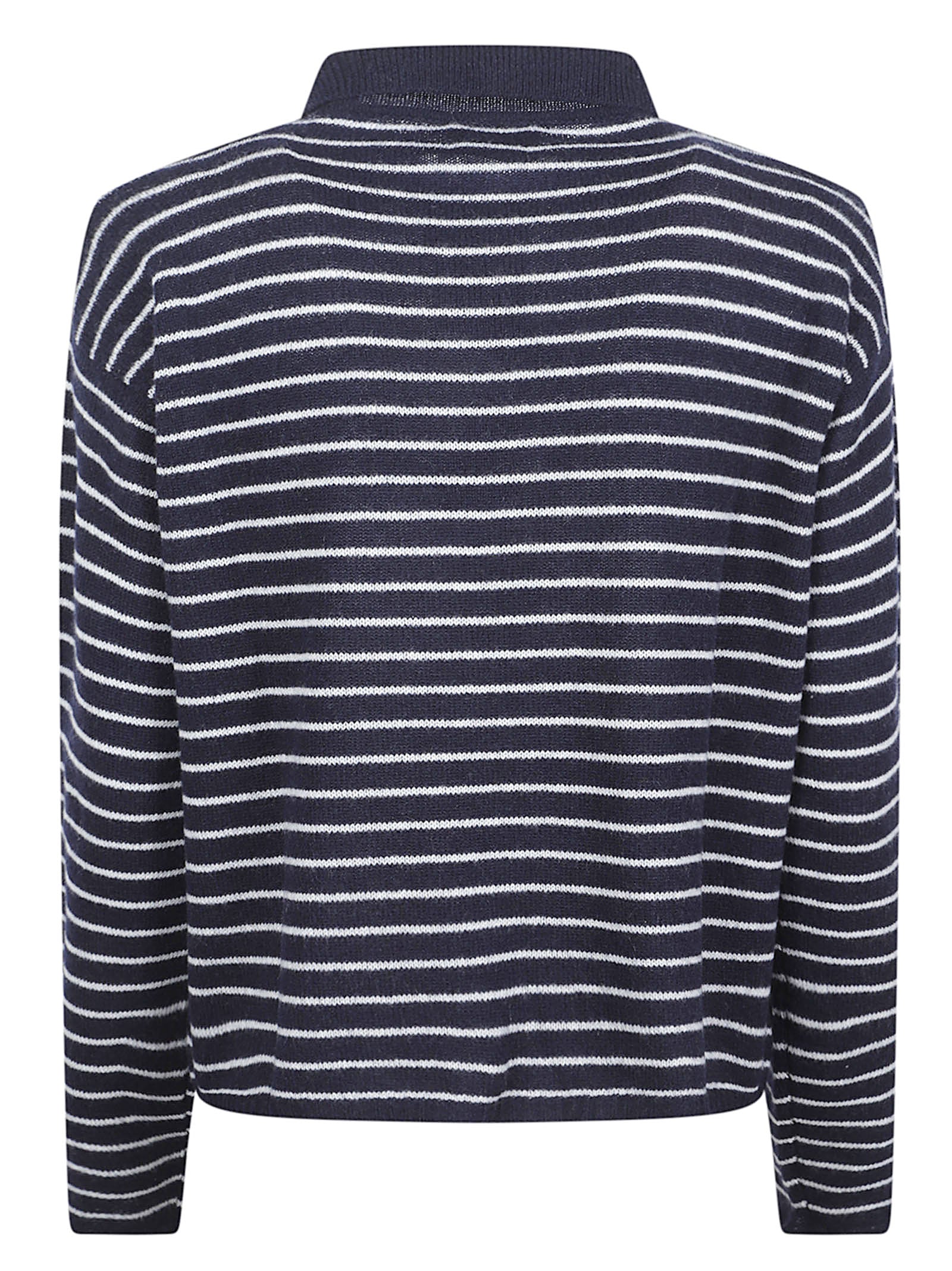 Cropped Knit Polo Top